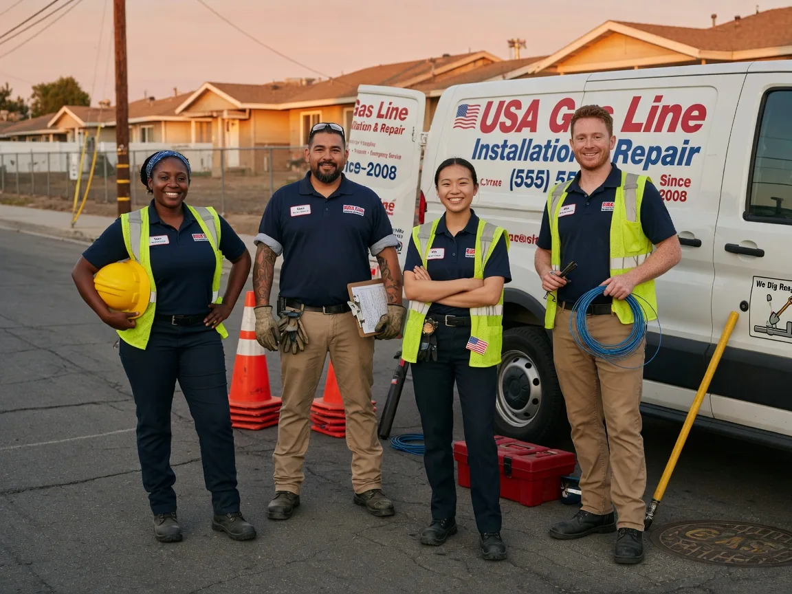 Gas Line Installation company in Rockland, WI